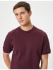 KOTON T-shirt in Bordo