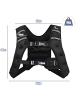 COSTWAY Trainingsweste für Krafttraining 9kg in Schwarz