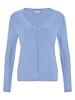 CASH-MERE.CH Cardigan V-Ausschnitt in Hellblau