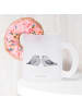 Mr. & Mrs. Panda Teetasse Turteltauben Liebe ohne Spruch in Transparent