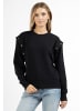 DreiMaster Damen Sweatpullover in Schwarz