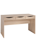 KADIMA DESIGN Schreibtisch | Sonoma Eiche, 120cm, 3 Schubladen