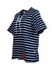 Wind Sportswear Damen Kurzarm Polo, in navy-weiß