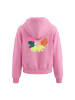 IZIA Women Hoodie in Pink