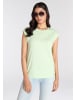 Laura Scott T-Shirt in lila, mintgrün, grau mel., schwarz