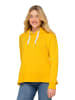 LAURASØN Sweatshirt in orange-gelb