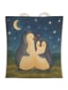 Mr. & Mrs. Panda Tasche Pinguine Einschlafen Design ohne Spruch in Weiß