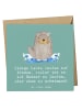Mr. & Mrs. Panda Deluxe Karte Schwimmen Pfade mit Spruch in Meeresbrise