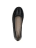 Caprice Ballerina in BLACK NAPPA