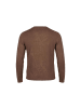 Gianni Lupo Braun Viskose Strickjacke