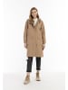 DreiMaster Damen Leichter Baumwollparka in Dunkelbeige