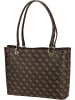 Guess Shopper Noelle II TO Logo in Brown Logo