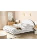 Beliani Doppelbett MARGUT in Weiß - (W) 192 x (H) 116 x (L) 214 cm