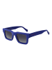Funky Buddha Frauen Sonnenbrille Rechtwinklig Blau