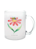 Mr. & Mrs. Panda Teetasse Hummel Blume ohne Spruch in Transparent