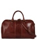 piké Reisetasche CALABRIA GRANDE echt Leder in braun