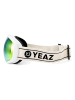 YEAZ BLACK RUN Ski- und Snowboard-Brille in gold