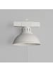 Licht-Erlebnisse Wandlampe Ø 21 x (H)20 cm in Weiß
