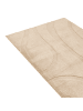 Beliani Kurzflor SALVORI in Beige - (W) 80 x (L) 300 cm