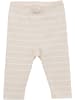 Fixoni Kinder Leggings "Leggings-Y/D Stripe" in Beige