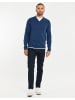 Threadbare V-Pullover THB Jumper BRAMWELL V-Neck in Denim