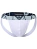 Emporio Armani Jockstrap 2er Pack in Marine/Weiß