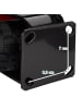 relaxdays Bockrolle in schwarz/ Rot - 3.50-4
