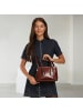 Florence Florence Handtasche Leder braun ca. 27cm