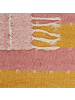 Beliani Kuscheldecke NAIKHU in Rot/Gelb - (W) 130 x (H) 0.3 x (L) 170 cm