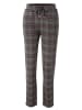 Aniston SELECTED Schlupfhose in marine-beige-camel-kariert