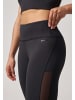 SNOCKS High Waist Leggings Mesh Schwarz 1 Stück