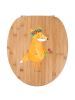Mr. & Mrs. Panda Toilettendeckel Fuchs Blumen ohne Spruch in Braun