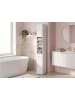 Beliani Badezimmerschrank CUICOCHA in Weiß - (W) 20 x (H) 180 x (L) 20 cm
