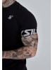 SikSilk T-Shirt Tech in Black