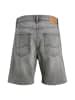 JACK & JONES PLUS Jeans-Shorts in Grey Denim