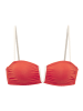 Copenhagen Studios Bandeau-Bikini-Top in blutorange
