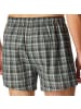 Schiesser Web-Boxershorts 2er Pack in Blau/Grün