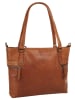 SPIKES & SPARROW Shopper echt Leder in cognac