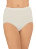 Nina von C. 6er Pack Damen Taillenslip in schwarz-champagner