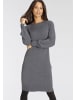 Laura Scott Strickkleid in mittelgrau