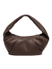 Les Visionnaires Greta Essential Schultertasche Leder 43 cm in chocolate