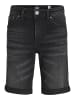 JACK & JONES Junior Jeans-Shorts in Black Denim