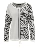 Aniston SELECTED Strickpullover in offwhite-schwarz