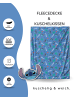 MTOnlinehandel Kuschelset, Decke und Kissen "Disney's Lilo & Stitch" in Blau