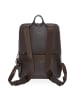 Mandarina Duck Mellow Leather - Rucksack 13" 36 cm Leder in mole