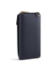 Lazarotti Bologna Leather Zip-Around Geldbörse Handytasche Leder 19 cm navy-2