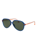 Police Männer Sonnenbrille Flieger Blau