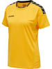 Hummel Hummel T-Shirt Hmlauthentic Multisport Damen Atmungsaktiv Schnelltrocknend in SPORTS YELLOW/BLACK