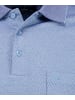 Ragman Poloshirt langarm in Blau