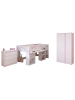 58 aufm Kessel KINDERZIMMER-SET 3-tlg. Parisot Pirouette 12 Holzdekor Weiß